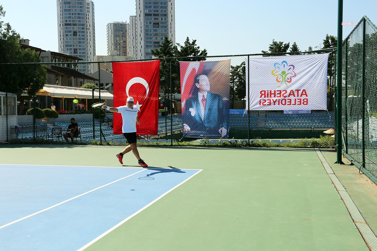 Uluslararası Ataşehir Belediye Başkanlığı Tenis Turnuvası başladı