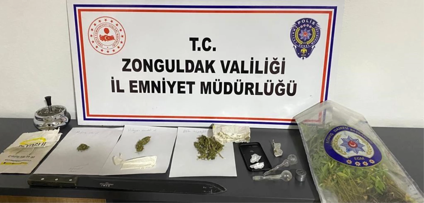 Zonguldak\'ta uyuşturucu operasyonu: 1 kişi tutuklandı