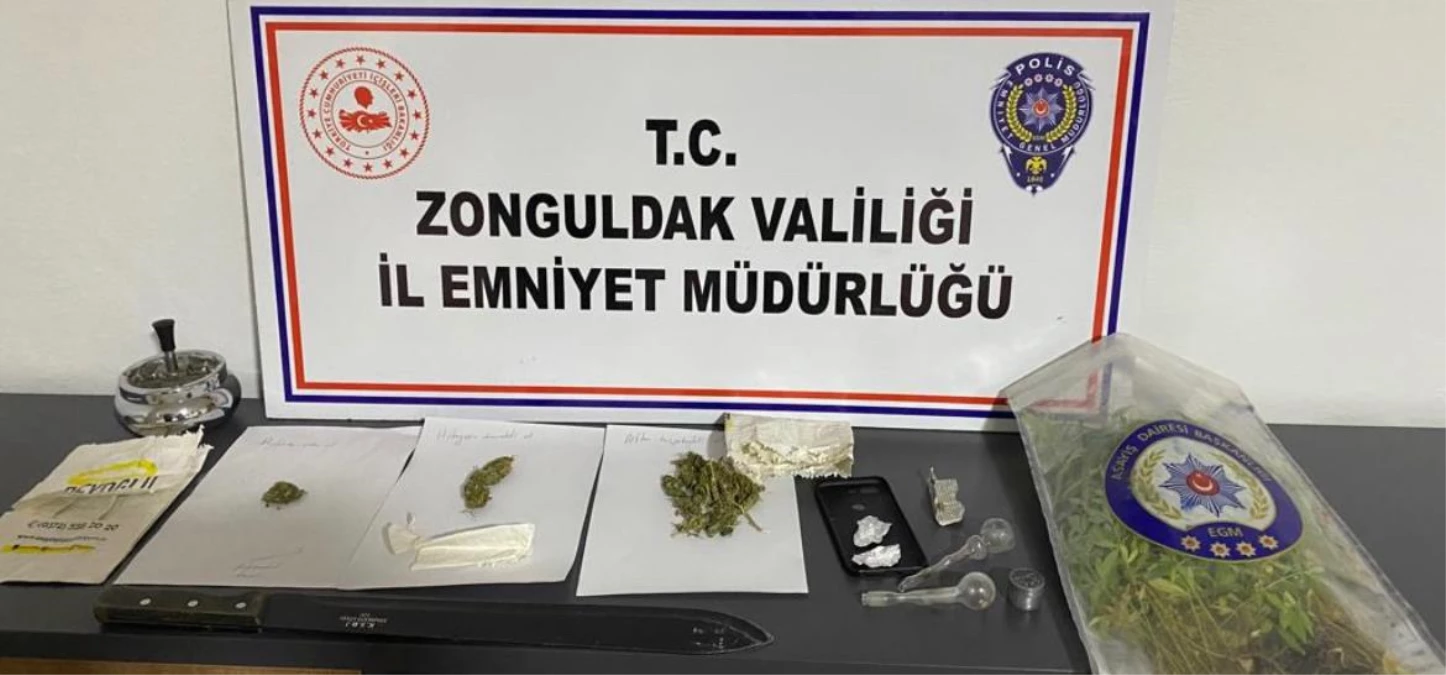 Zonguldak\'ta uyuşturucu operasyonunda bir şüpheli tutuklandı