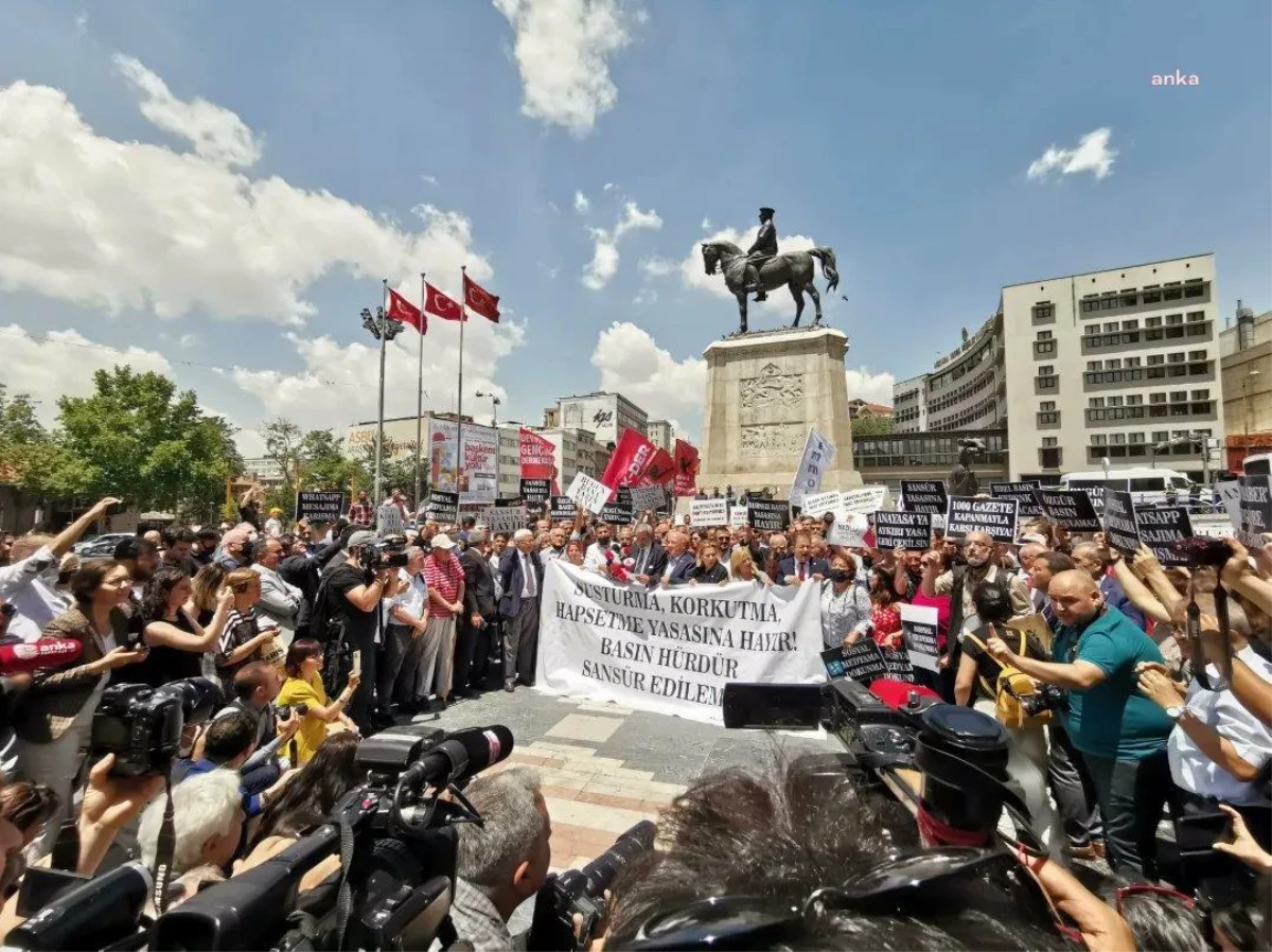 24 Temmuz Basın Bayramı\'nda Çakırözer\'den 6 Aylık "Basın Özgürlüğü Bilançosu": "Gazeteciler 350 Kez Hakim Karşına Çıktı"