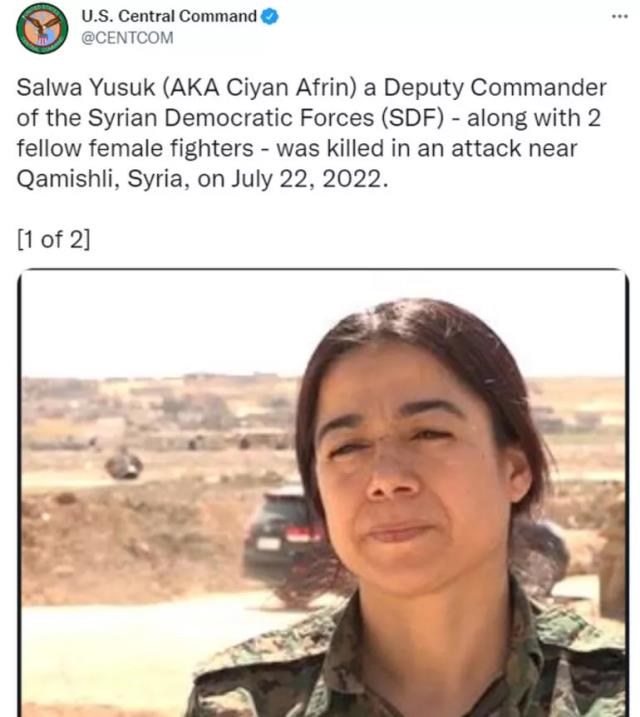 ABD'den Suriye'de öldürülen teröristler için skandal taziye mesajı ABD'den Suriye'de öldürülen teröristler için skandal taziye mesajı