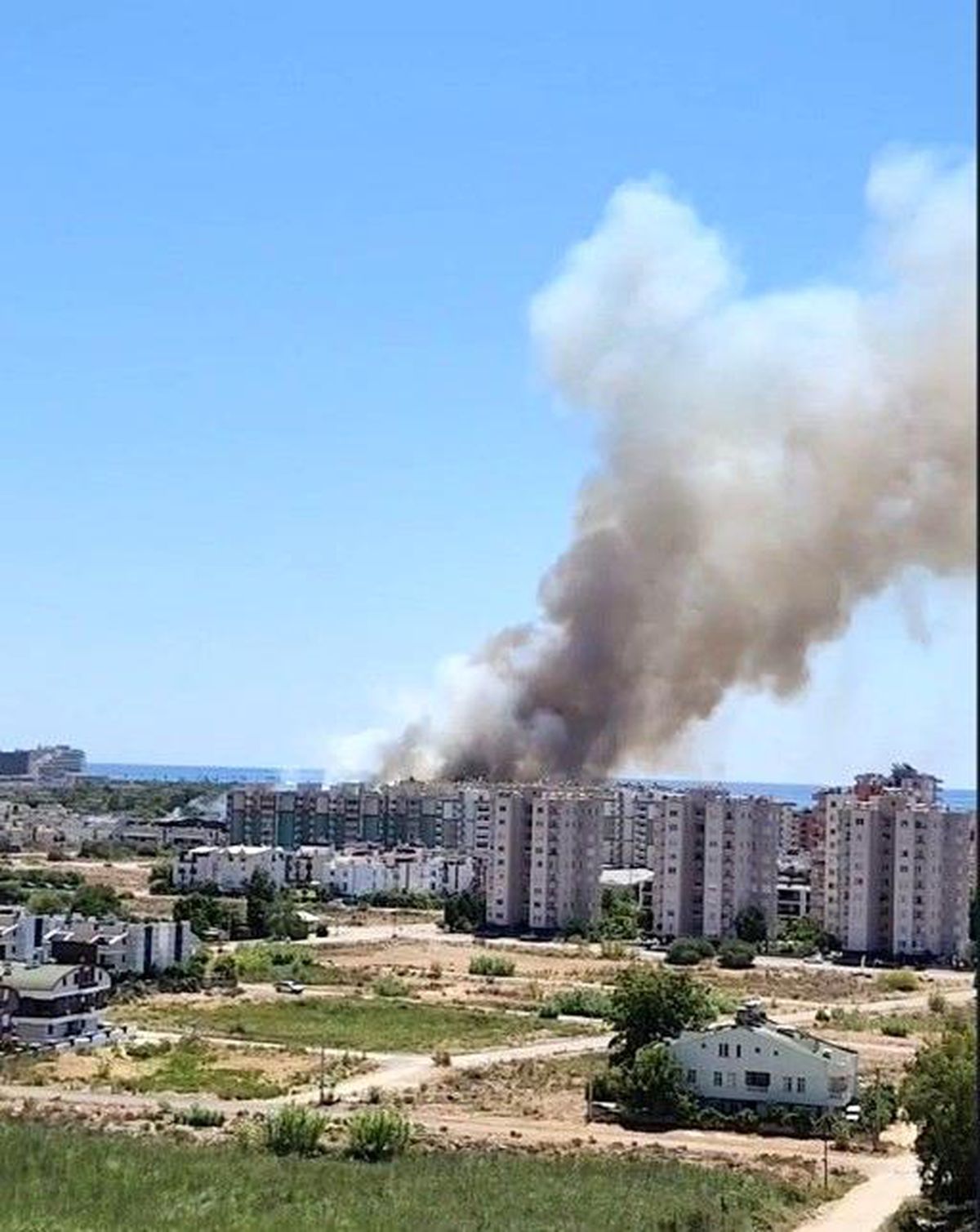 Antalya\'da orman yangını