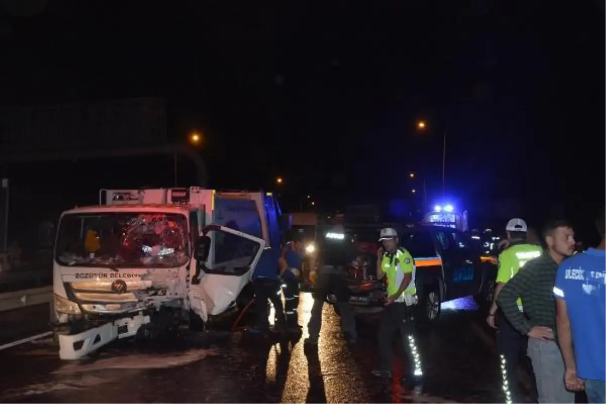 Aynı yolda 2 saat arayla 2'nci kaza: 1 ölü, 3 yaralı