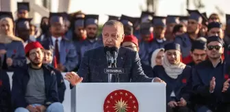 Cumhurbaşkanı Erdoğan, İbn Haldun Üniversitesinin mezuniyet töreninde konuştu: (1)