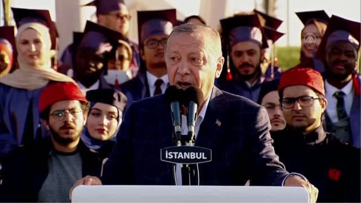 Cumhurbaşkanı Erdoğan, İbn Haldun Üniversitesi mezuniyet töreninde konuştu: (3)