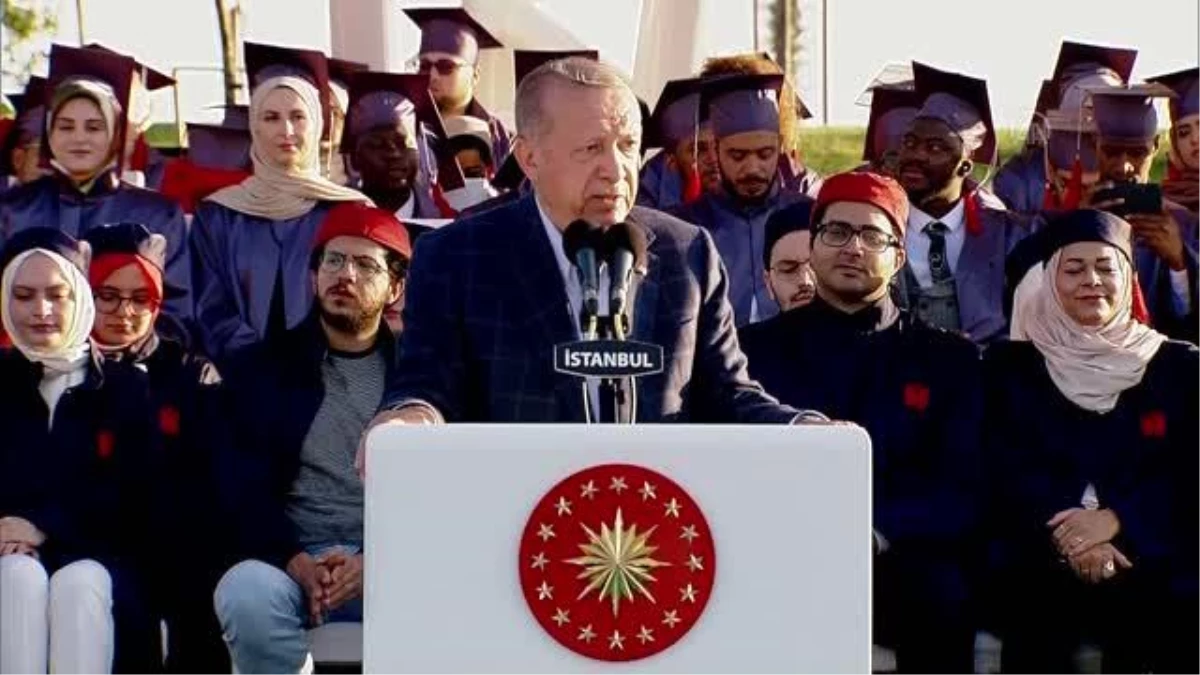Cumhurbaşkanı Erdoğan: "Tüm insanlığa faydalı hizmetler üreten nesiller yetiştirmedikçe bu büyük davanın hedefine ulaşmasını sağlayamayız"