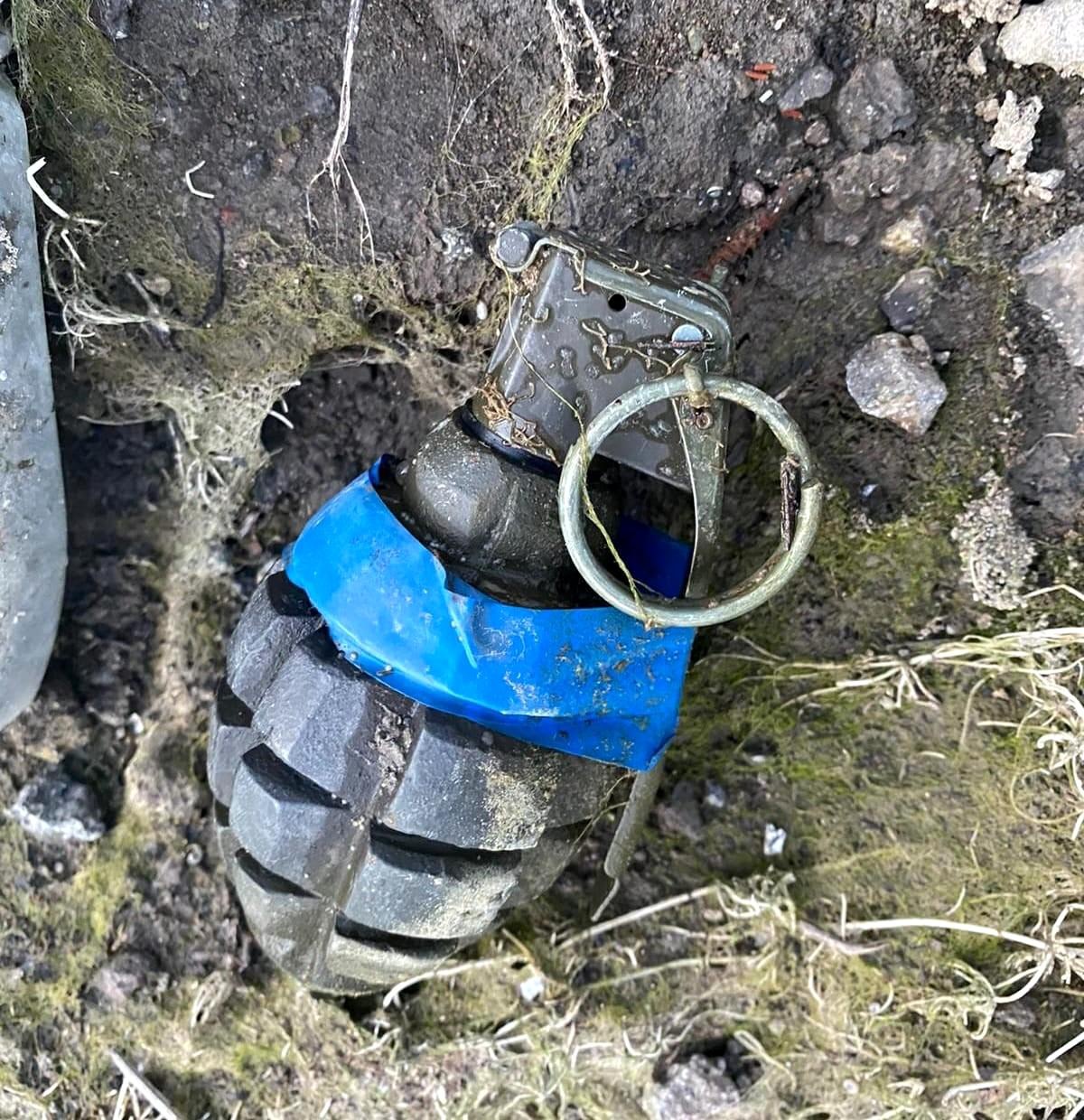 Kocaeli\'de patlamamış el bombası bulundu