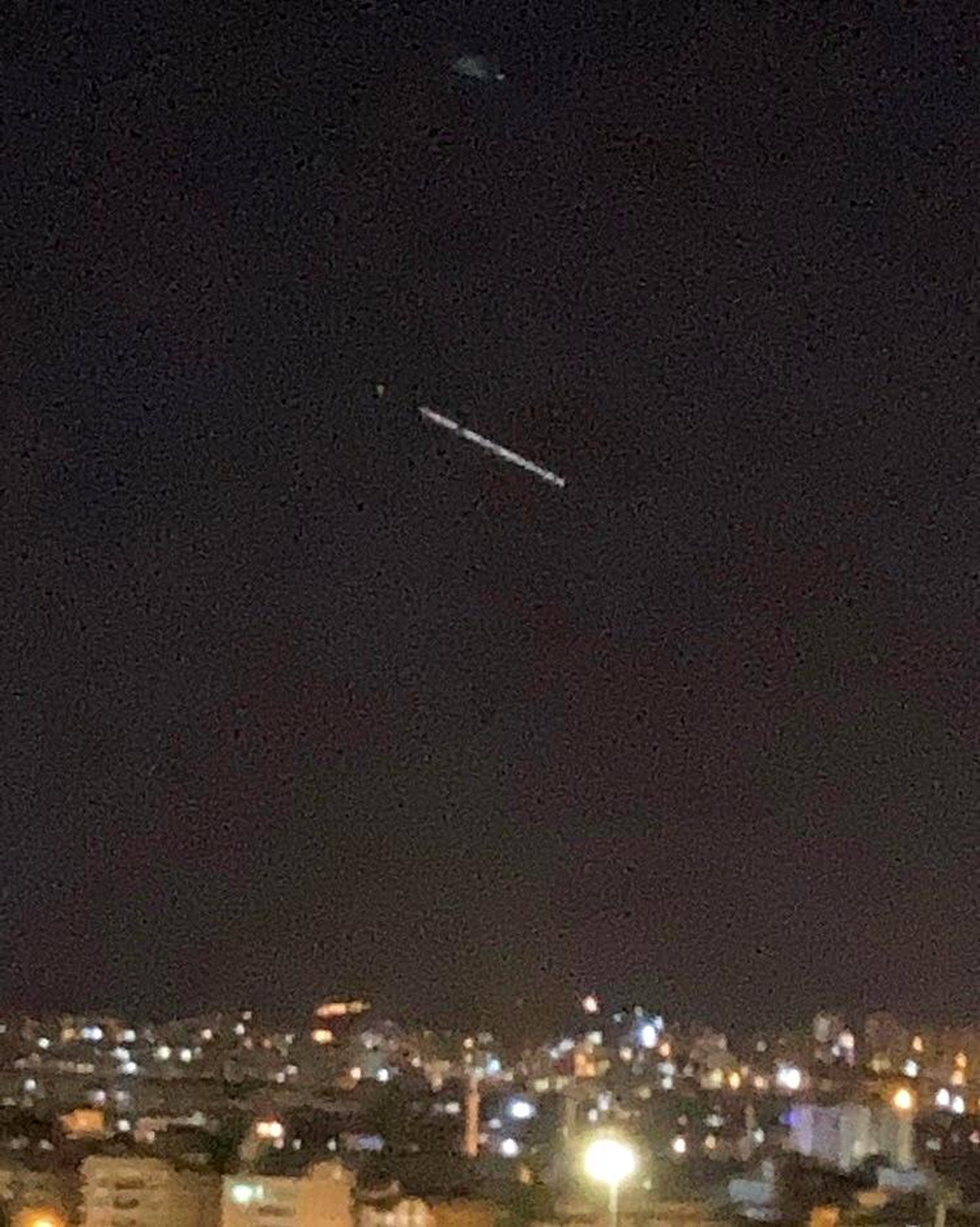 Starlink uyduları Gaziantep semalarında görüntülendi