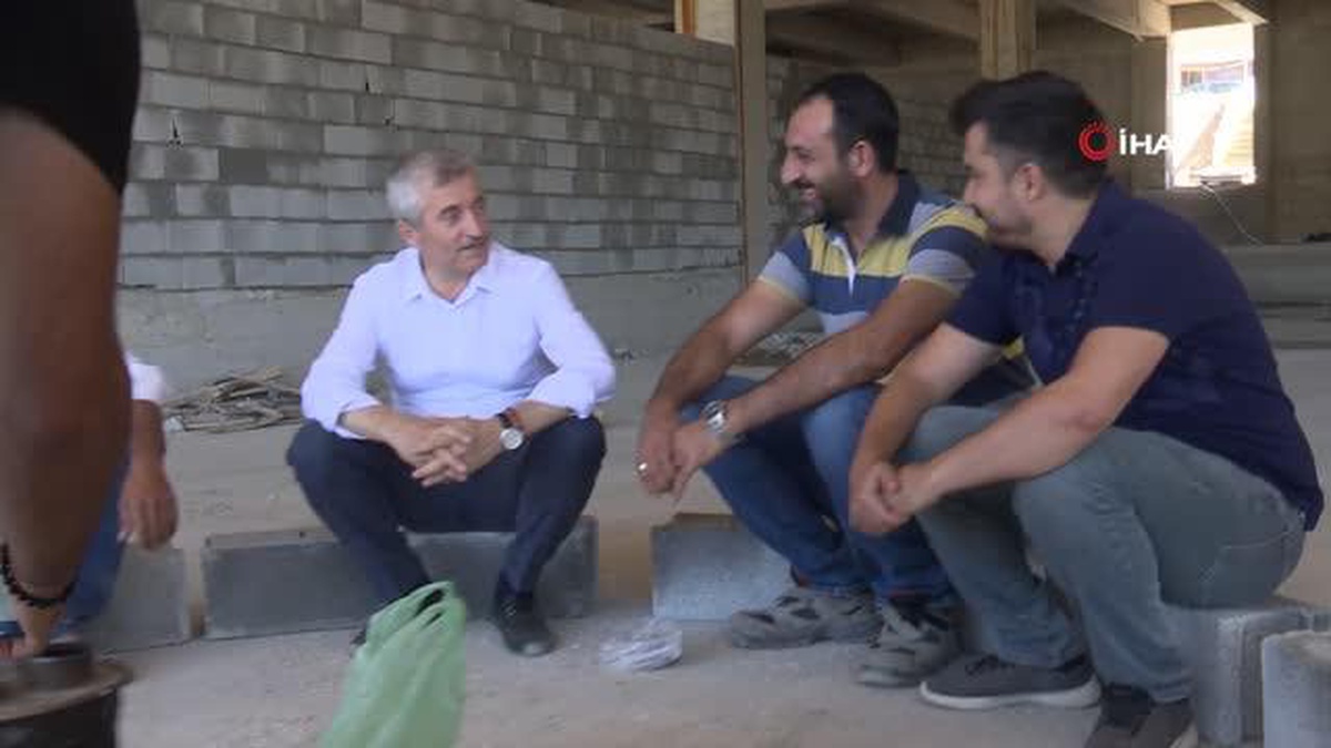 Yeşilvadi pazar yeri hızla yükseliyor