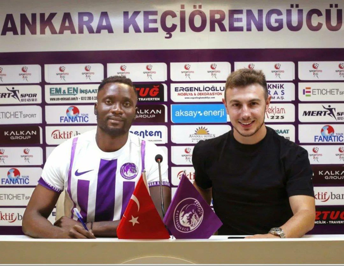 Ankara Keçiörengücü, Kamerunlu forvet Wankewai\'yi transfer etti