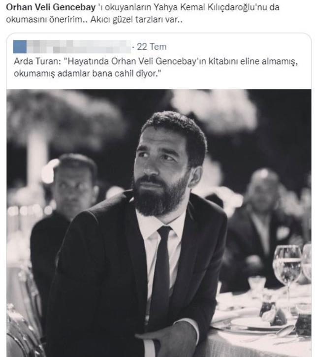 Arda Turan'ın 'Orhan Veli Gencebay' ifadesini kullandığı iddiası