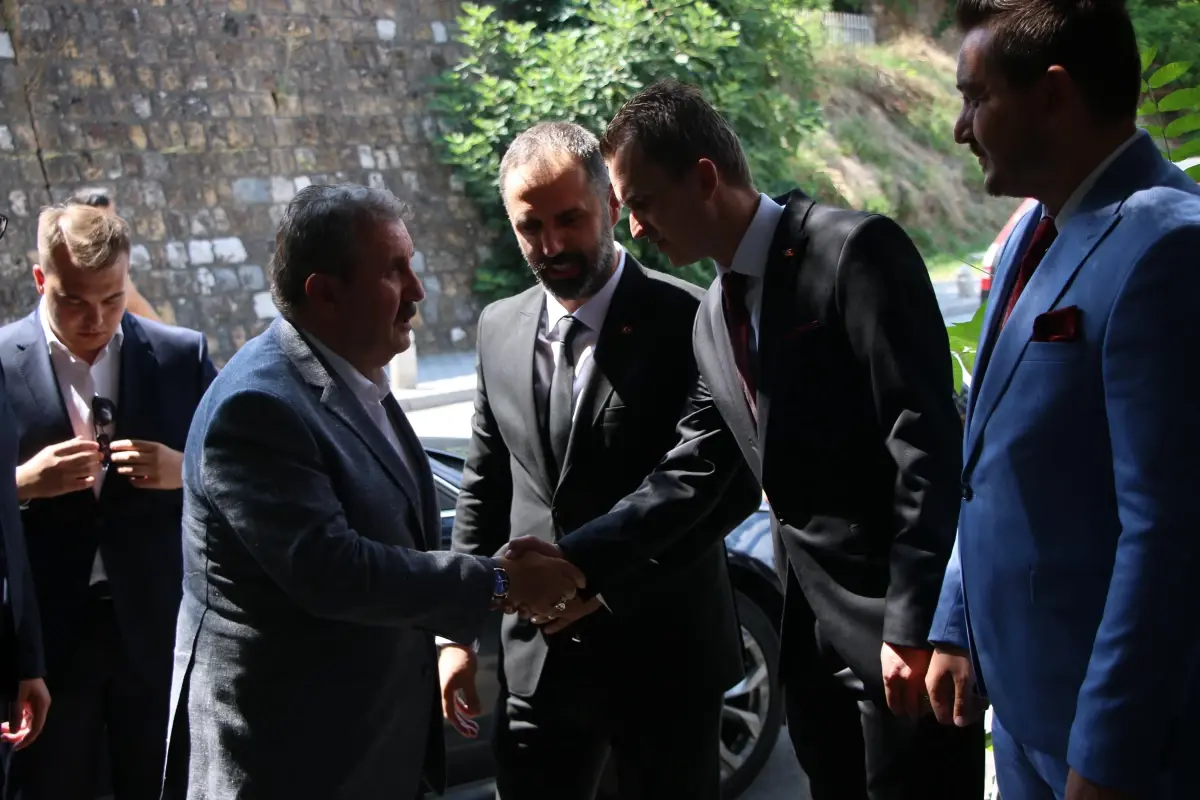 BBP Genel Başkanı Mustafa Destici, Kuzey Makedonya\'da