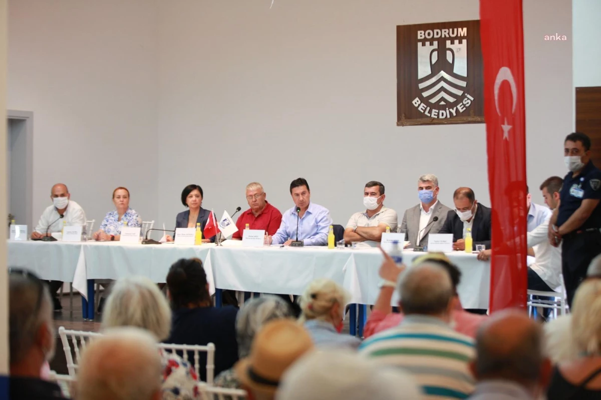 Bodrum Belediye Başkanı Ahmet Aras Akçaalan\'da Halkla Buluştu