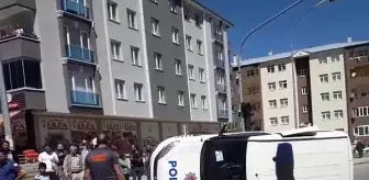 Erzurum'da ihbara giden polis ekibi kaza yaptı
