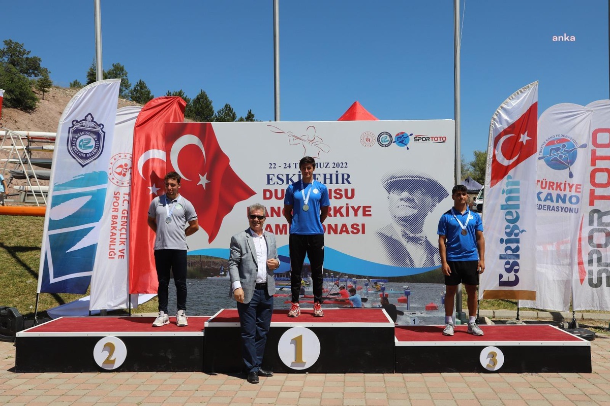 Eskişehir\'de Düzenlenen Kano Şampiyonası Tamamlandı