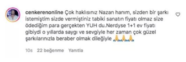 'Ev fiyatları çok yüksek' diyen Nazan Öncel'e Cenk Eren'den ses getirecek cevap