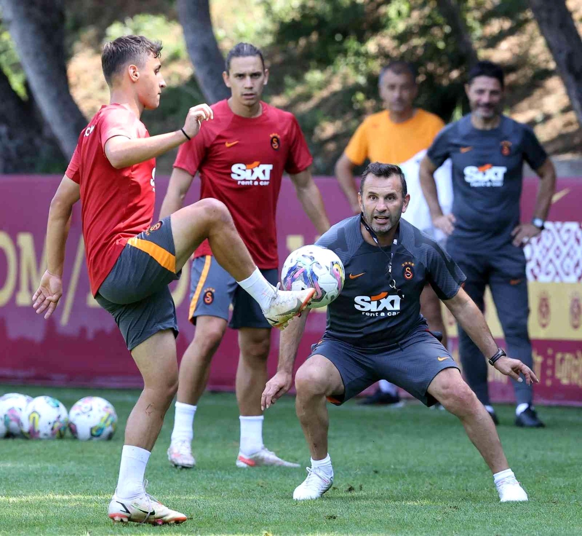 Galatasaray yeni sezon hazırlıklarını sürdürdü
