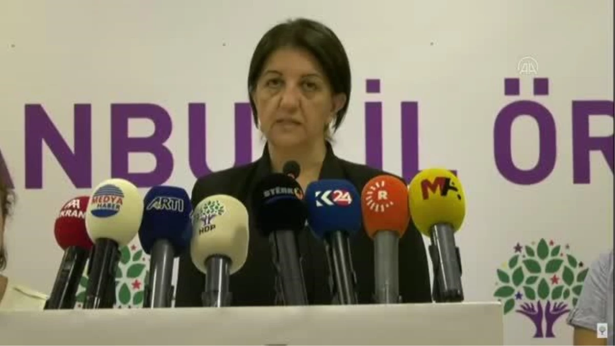 HDP Eş Genel Başkanı Pervin Buldan\'dan DBP\'li Aydeniz\'e destek açıklaması Açıklaması