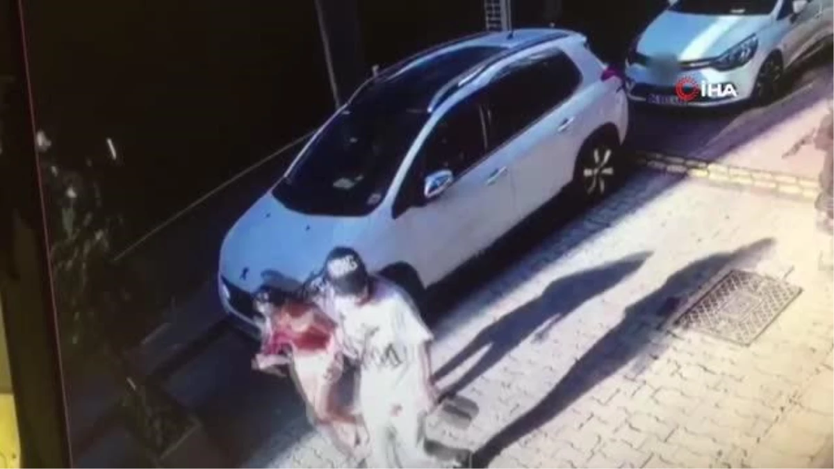 İstanbul\'da sevgili çifte silahlı saldırı kamerada