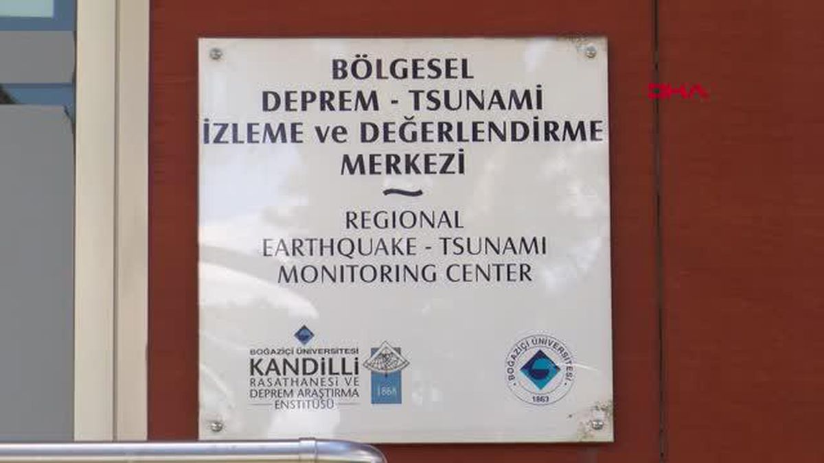 KANDİLLİ'DE 10 YILDIR 7/24 DEPREM VE TSUNAMİ NÖBETİ