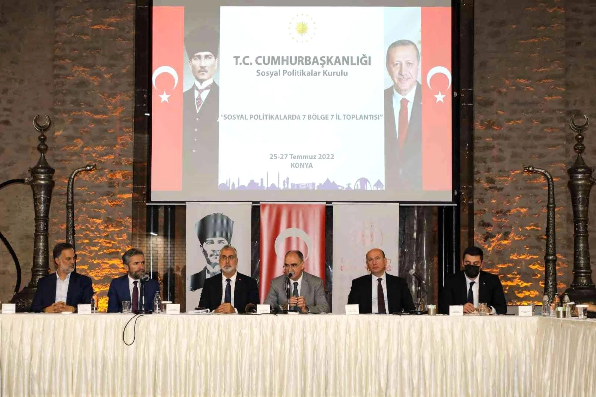 "Sosyal Politikalarda 7 Bölge 7 İl" projesi Konya toplantısı yapıldı