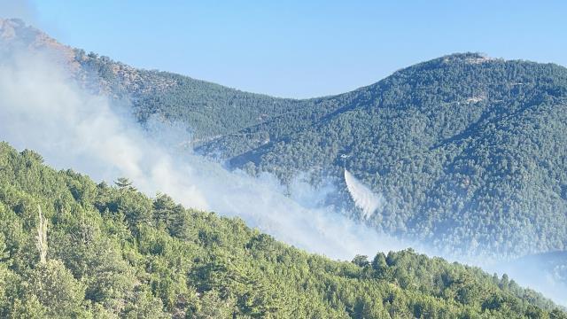 Kütahya'da ortalığı küle döndüren orman yangını kontrol altına alındı