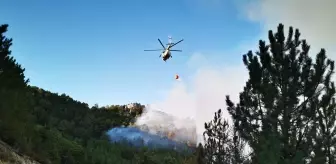 MSB, Kütahya'da devam eden orman yangınları için 8 helikopter görevlendirdi