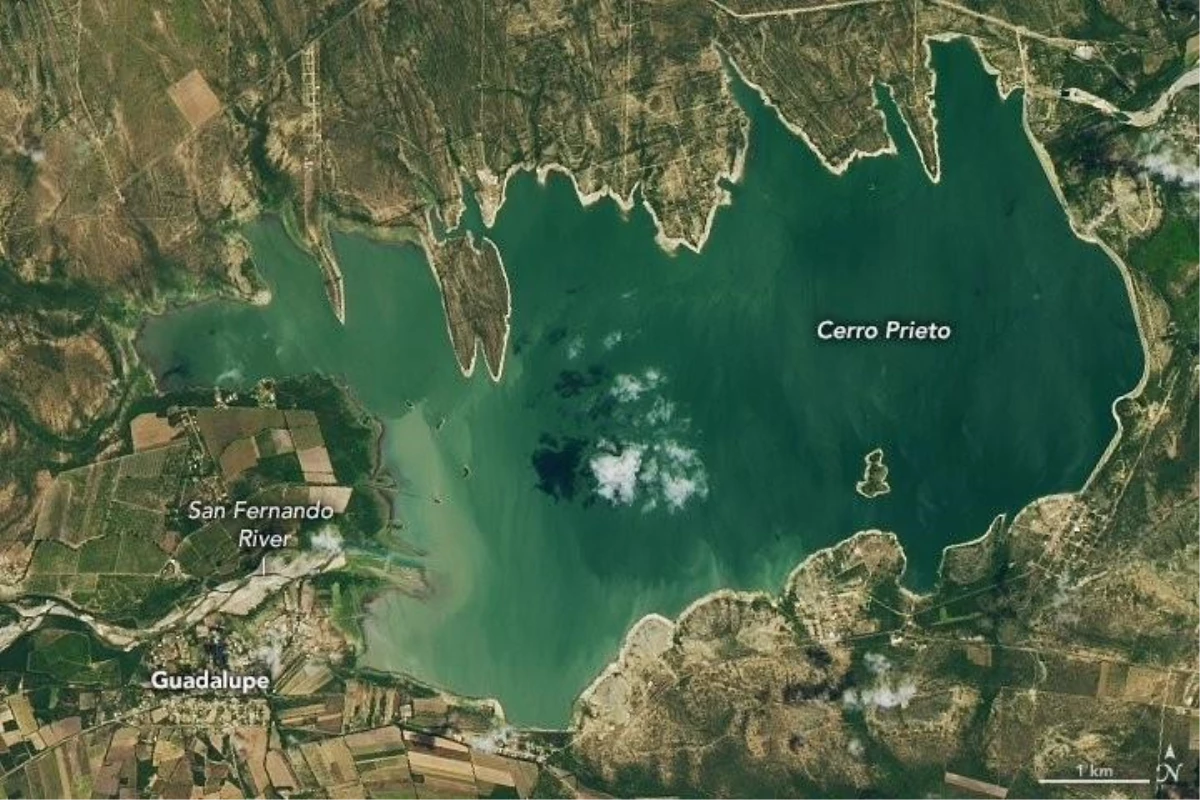 NASA, Meksika\'daki kuraklığı uzaydan fotoğrafladı