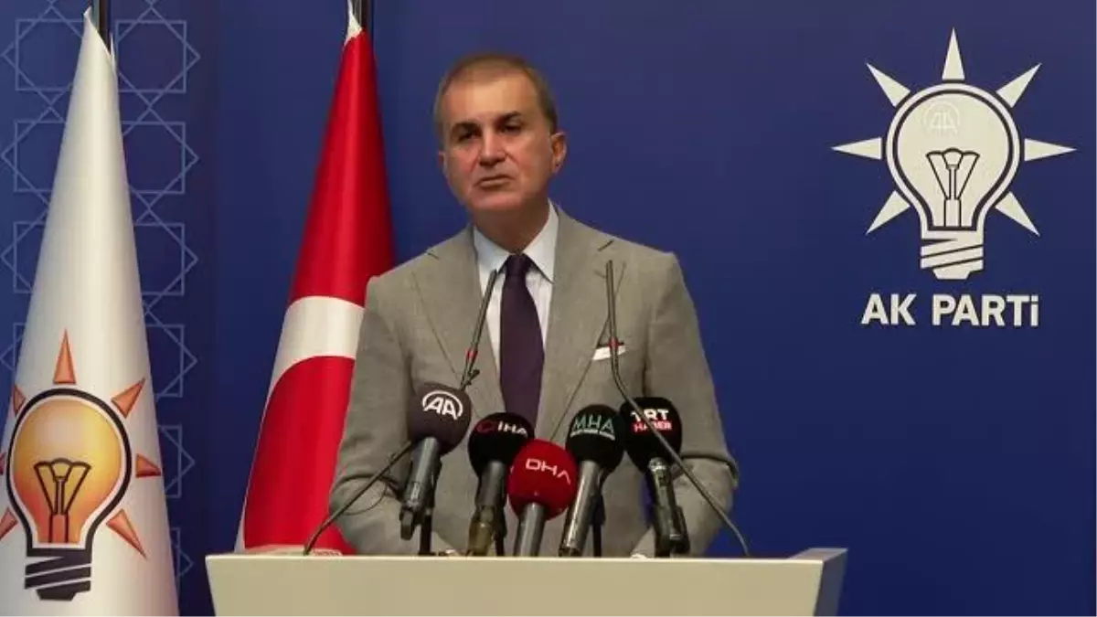Ömer Çelik: '(Muhalefet) Hizmet üretememe, hizmet engelleme siyasetinden hizmet gaspı gibi bir siyasete geçtiler'