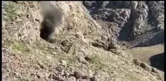 PKK'lı teröristlerin kullandığı 4 katlı mağara imha edildi