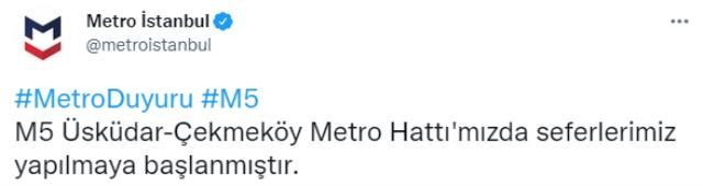 Üsküdar-Çekmeköy metro hattındaki arıza İstanbul'da hayatı felç etti Üsküdar-Çekmeköy metro hattındaki arıza İstanbul'da hayatı felç etti
