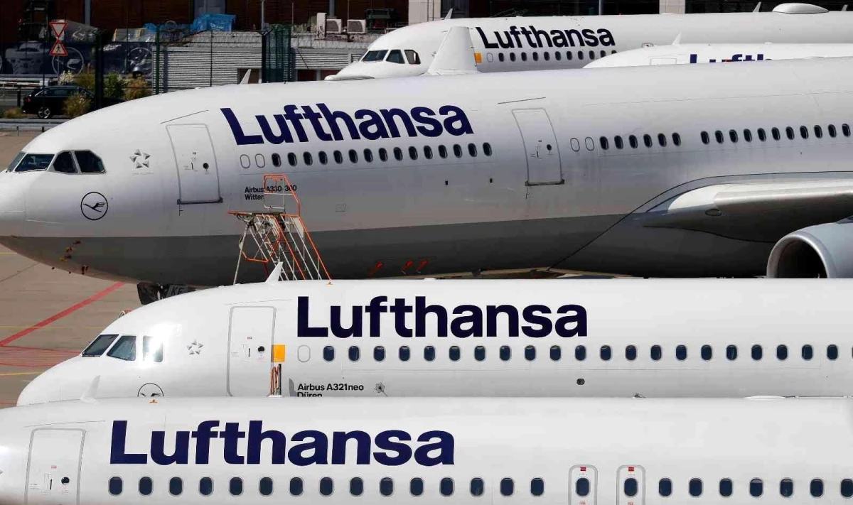 Alman havayolu şirketi Lufthansa binden fazla uçuşu iptal etti