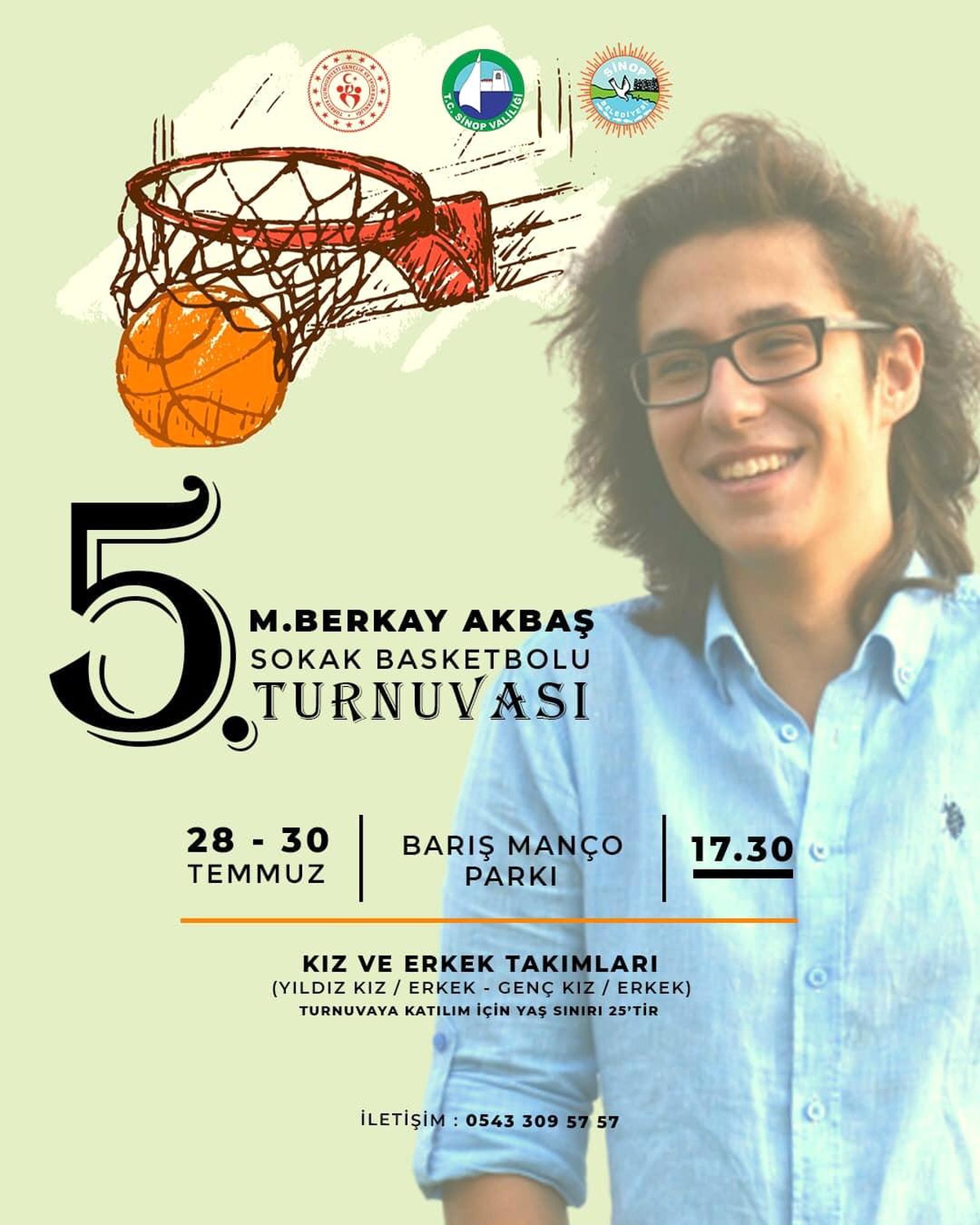 Berkay Akbaş anısına sokak basketbol turnuvası düzenleniyor