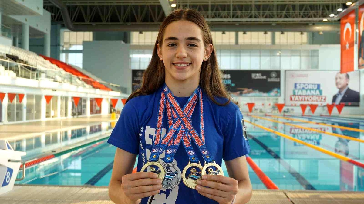 Beyza Işık\'ın hedefi olimpiyatlarda ülkesini temsil etmek