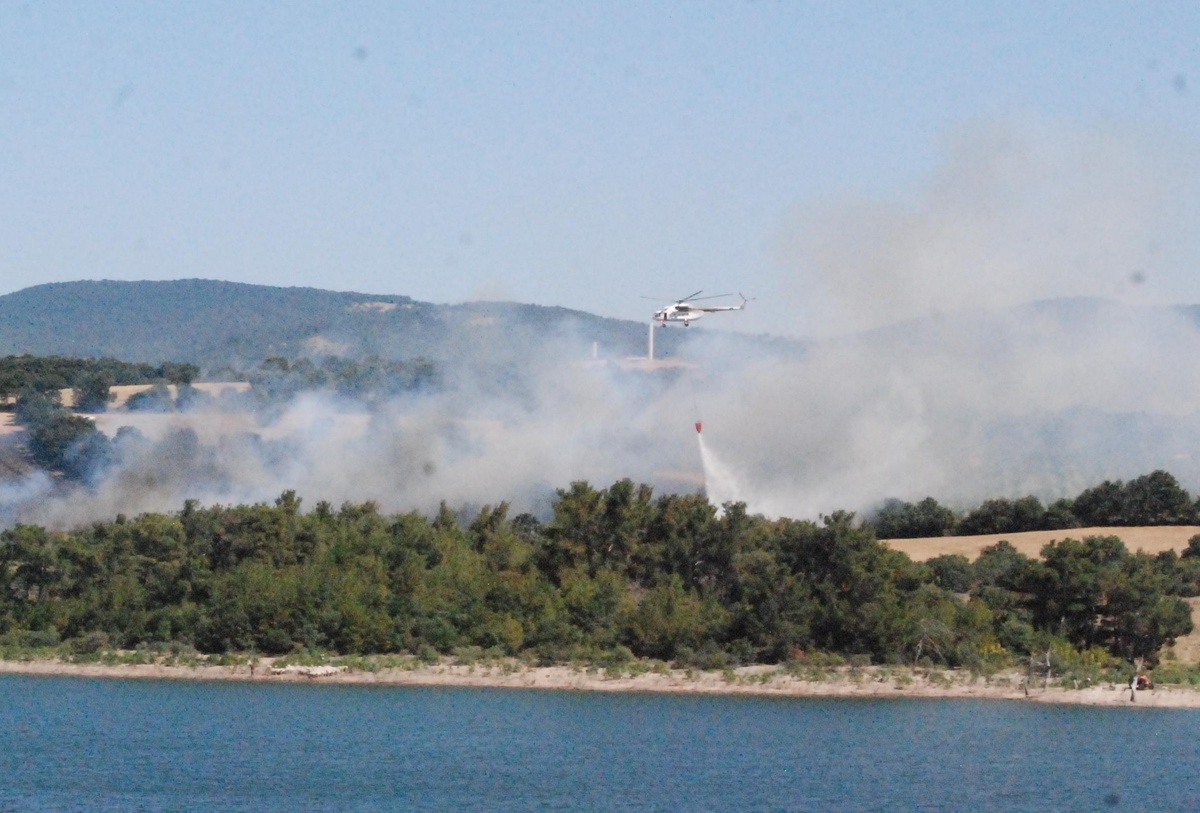 Çanakkale\'de çıkan orman yangını kontrol altına alındı