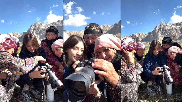İlk kez fotoğraf makinası gören köy kadınlarının o halleri yürekleri ısıttı İlk kez fotoğraf makinası gören köy kadınlarının o halleri yürekleri ısıttı