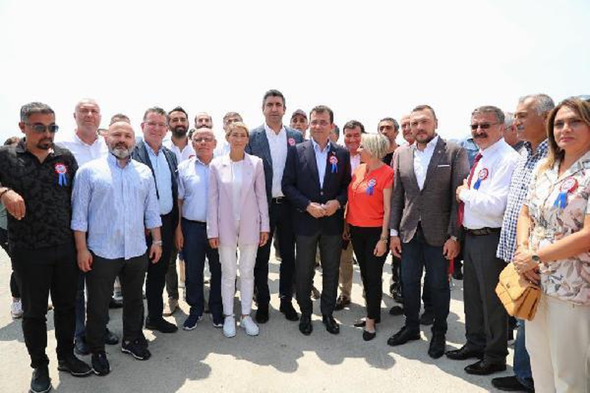 Kartal ile Maltepe\'de Atık Su Hattı ve Dere Islahı Projesi\'nin açılışı gerçekleşti