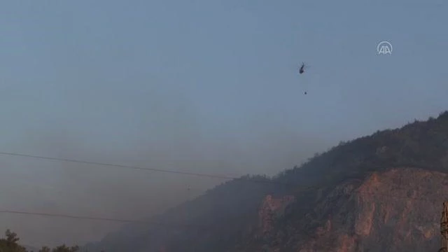 15 saatlik yoğun çaba sonuç verdi! Aydın'daki orman yangını kontrol altına alındı