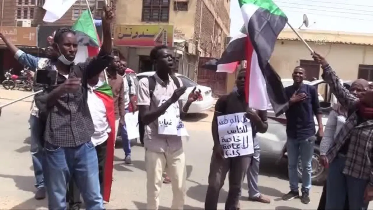 Sudan'da Mavi Nil bölgesindeki kabile çatışmaları protesto edildi