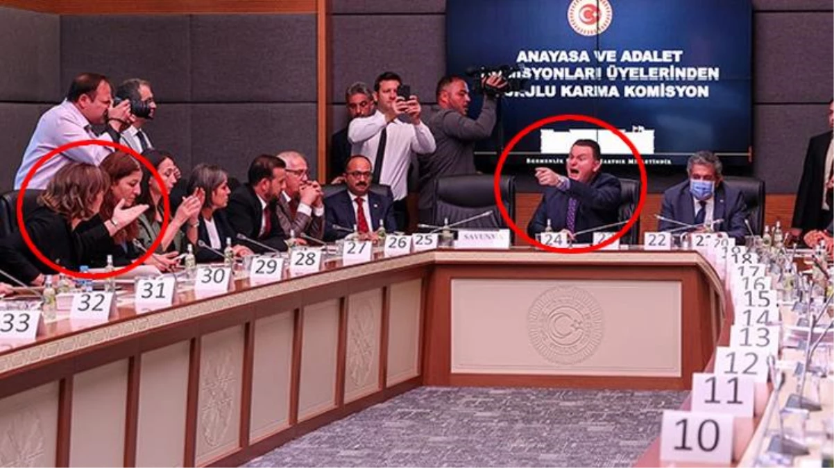 TBMM Karma Komisyonunda, HDP\'li Beştaş\'ın "Pislik" ifadesi gerginlik yarattı