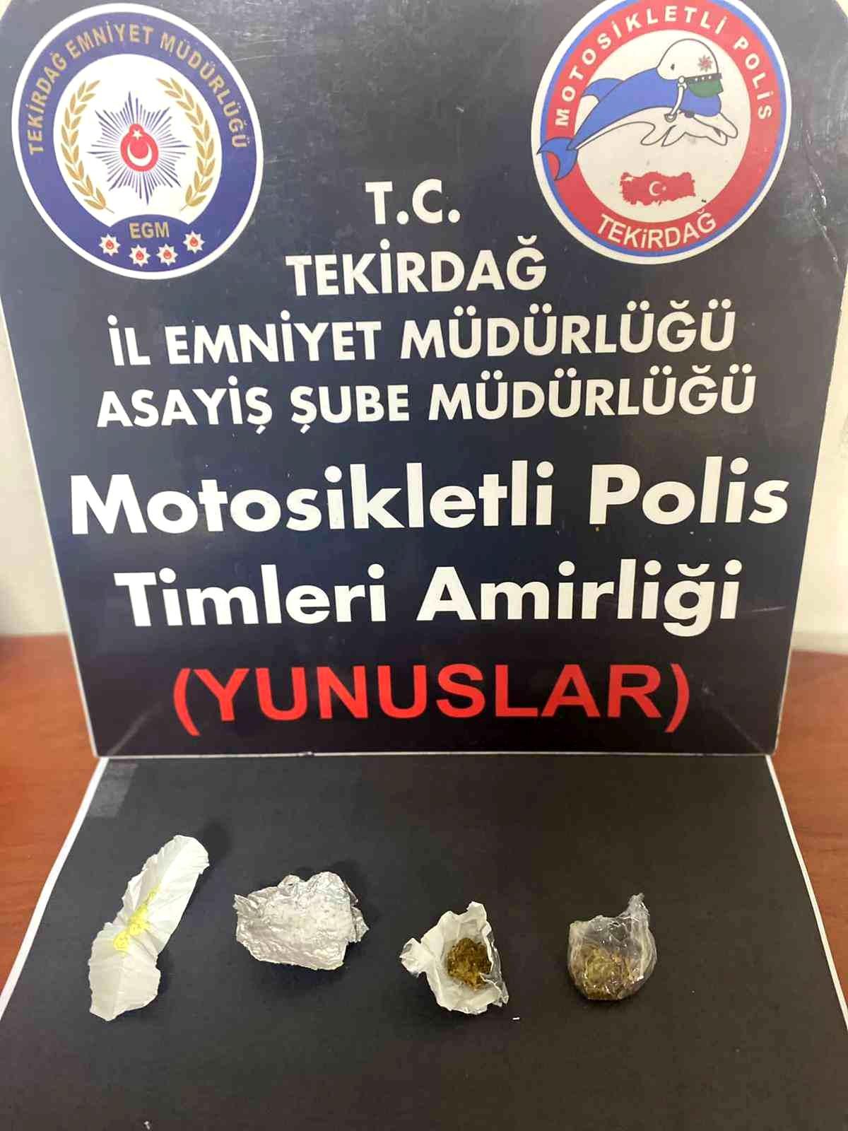 Tekirdağ\'da uyuşturucu ve silah ele geçirildi: 10 gözaltı