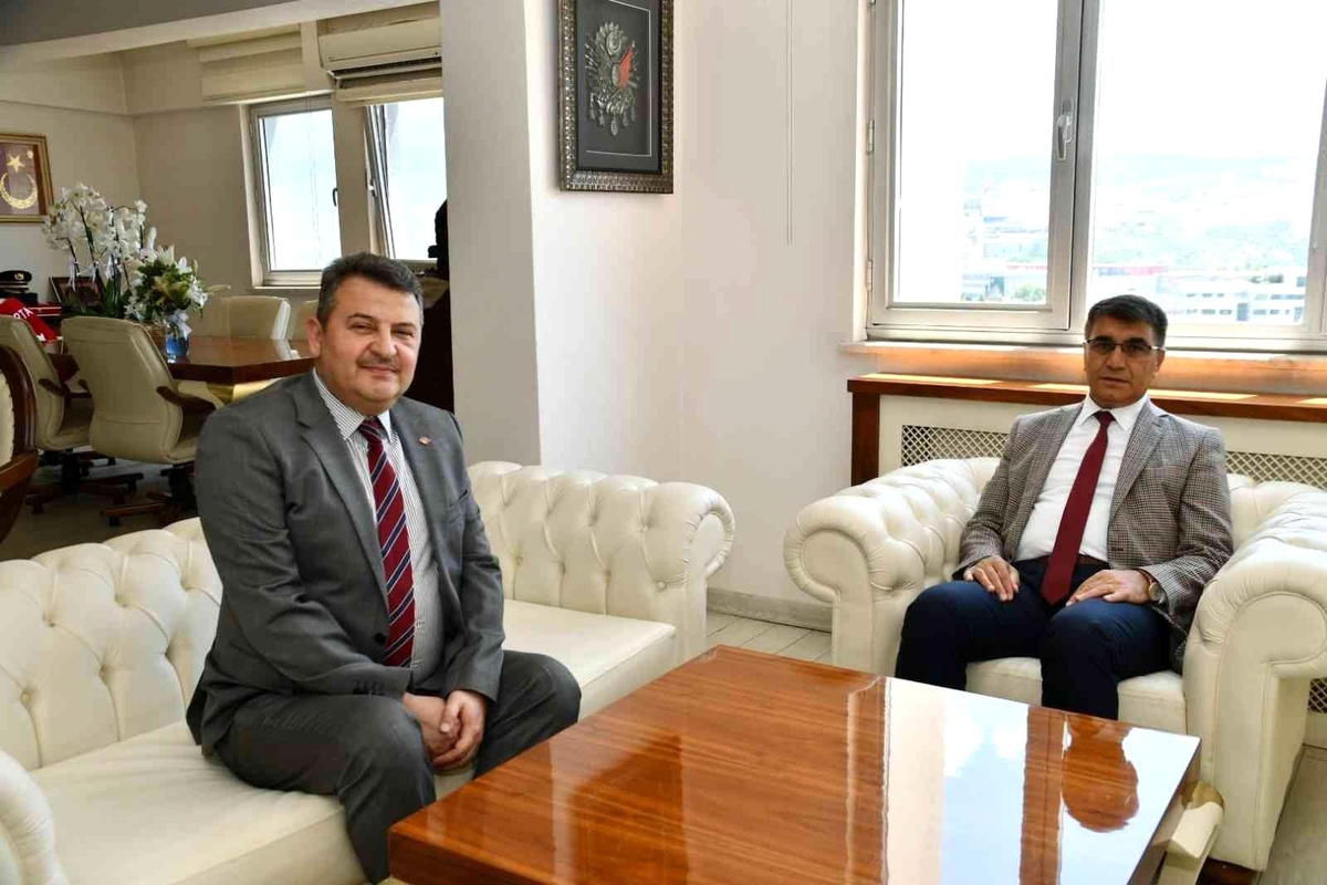 Vali Gürel\'den Emniyet Müdürü Yırtar\'a hayırlı olsun ziyareti