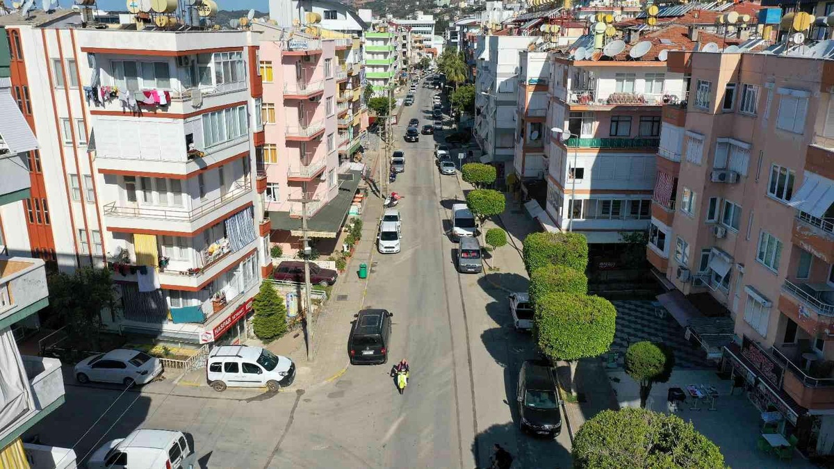 Alanya\'da Kızlarpınarı Caddesi için geri sayım başladı