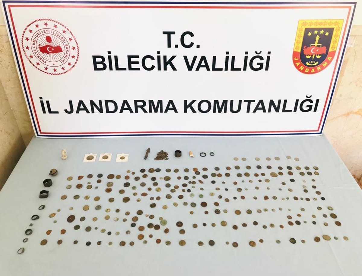 Bilecik\'te 262 sikke ele geçirildi