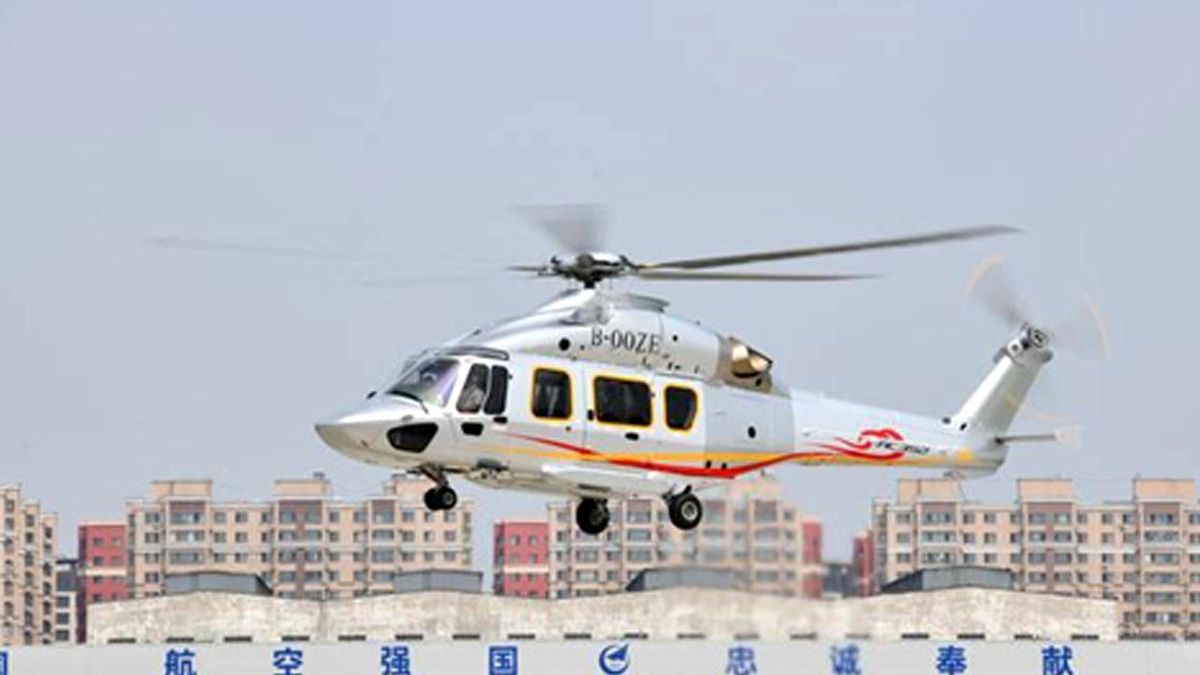 Çin\'in İlk Sivil Amaçlı Orta Büyüklükte Helikopteri Onay Aldı