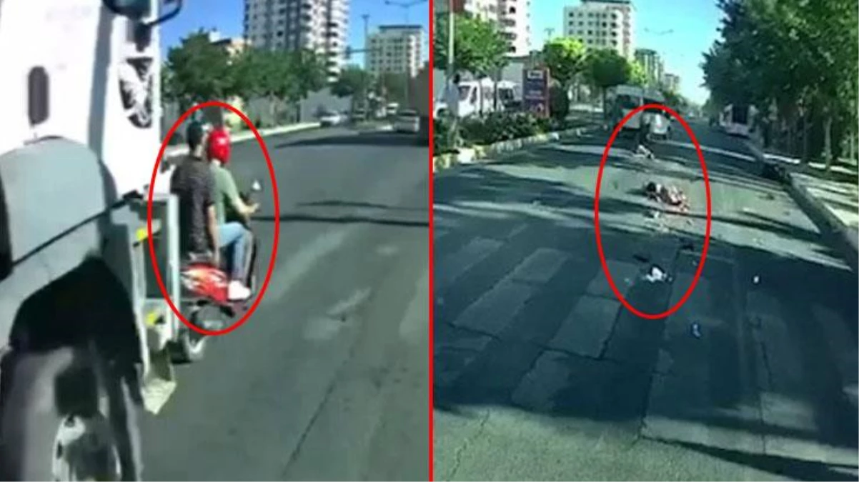 Şanlıurfa\'da korkunç kaza: Motosiklette seyahat eden 2 kişi kamyonun altında kalarak can verdi