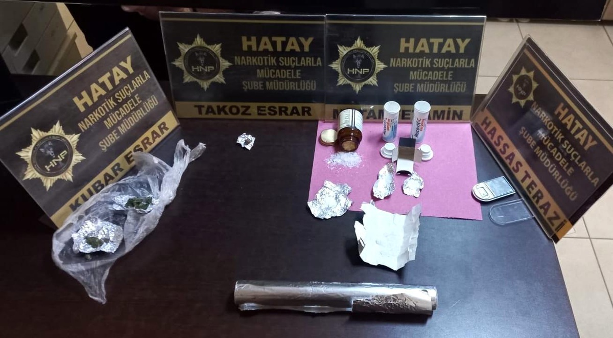 Hatay\'da uyuşturucu operasyonu: 1 gözaltı