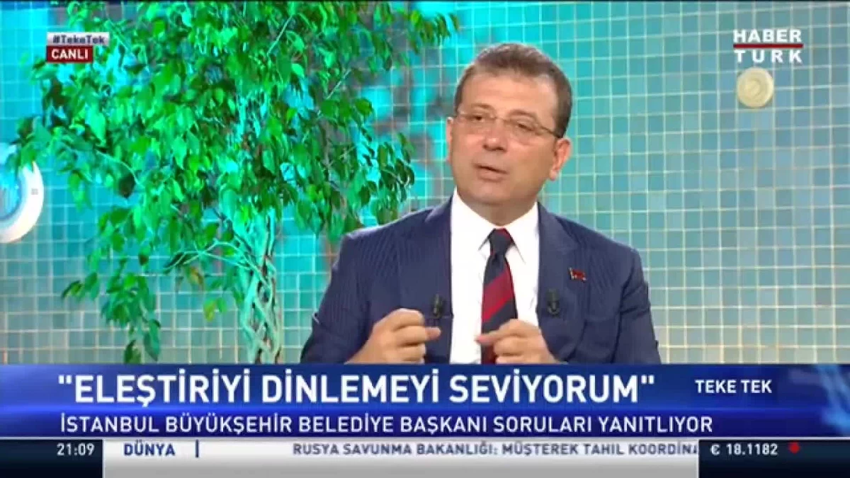 İmamoğlu: "Söz Verdiğimiz İşlerde En Az Yüzde 65-70 Başarıya Ulaştık, Bütün Engellemelere Rağmen"