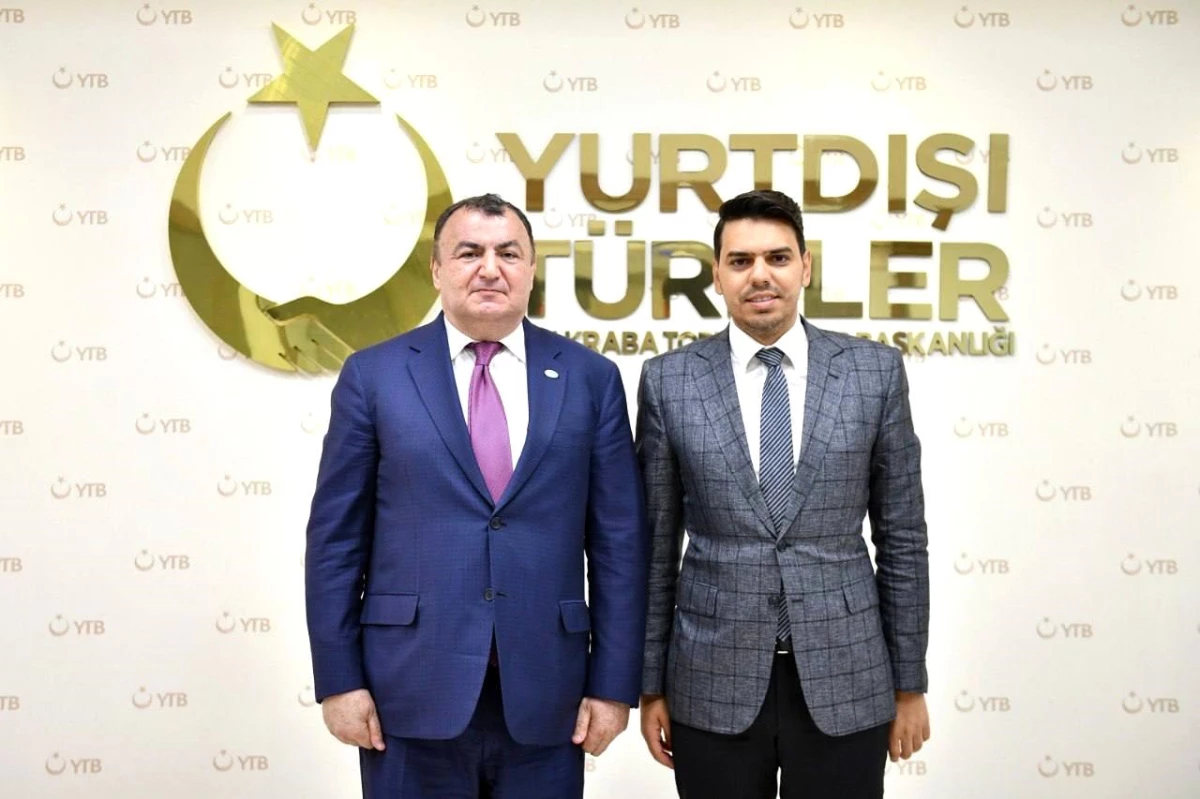 Kassanov, YTB Başkanı Eren ile görüştü