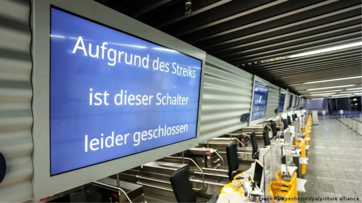 Lufthansa grevi: Almanya\'da havalimanlarına sessizlik çöktü